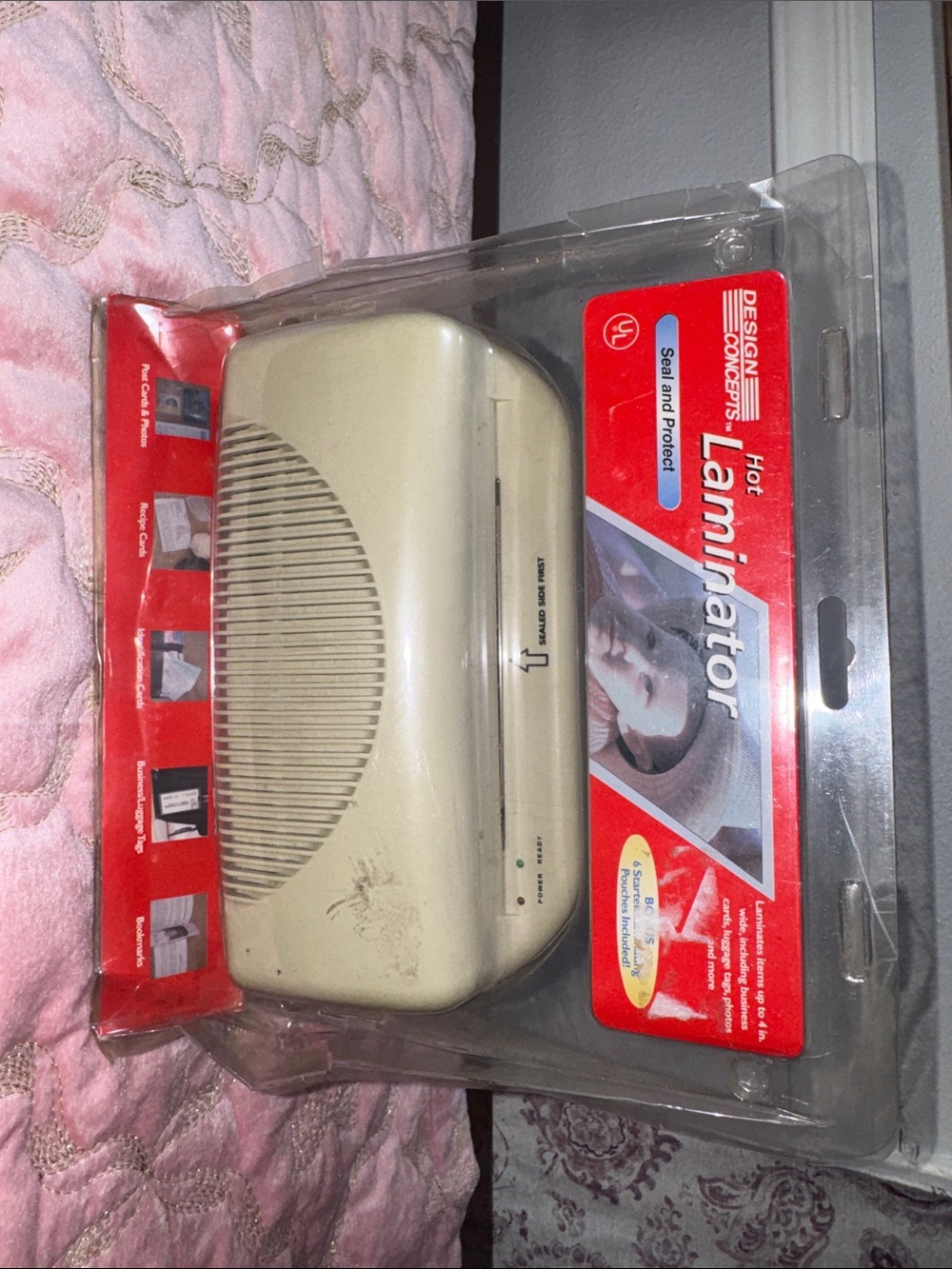 Hot Laminator in Cream